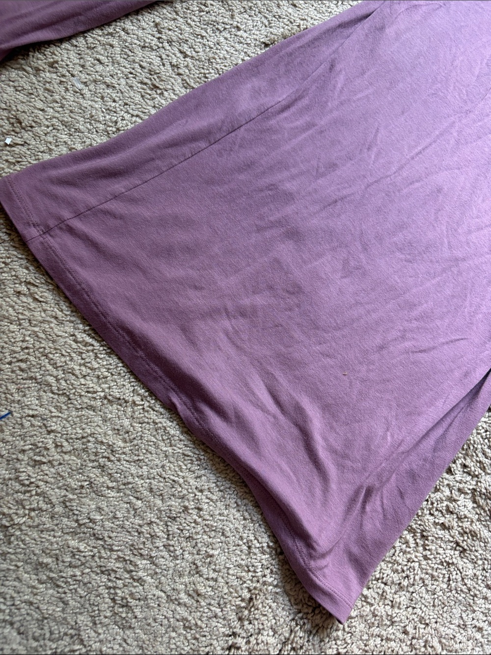 Athleta Nighttime Bliss Sleep V Neck Romper - Women Small Wide Leg - Picture 3 of 6